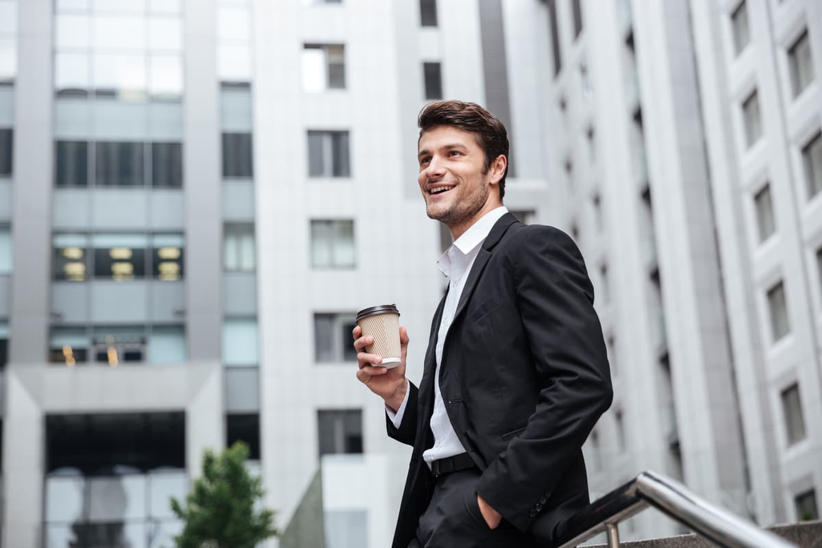 Confident property investor